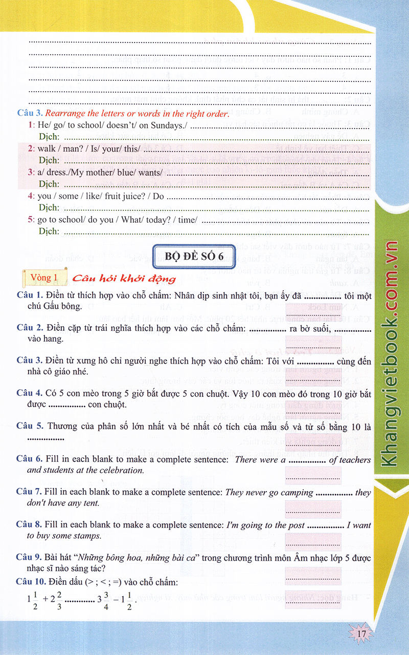 em muốn làm trạng nguyên nhỏ tuổi lớp 5 - Ảnh 17