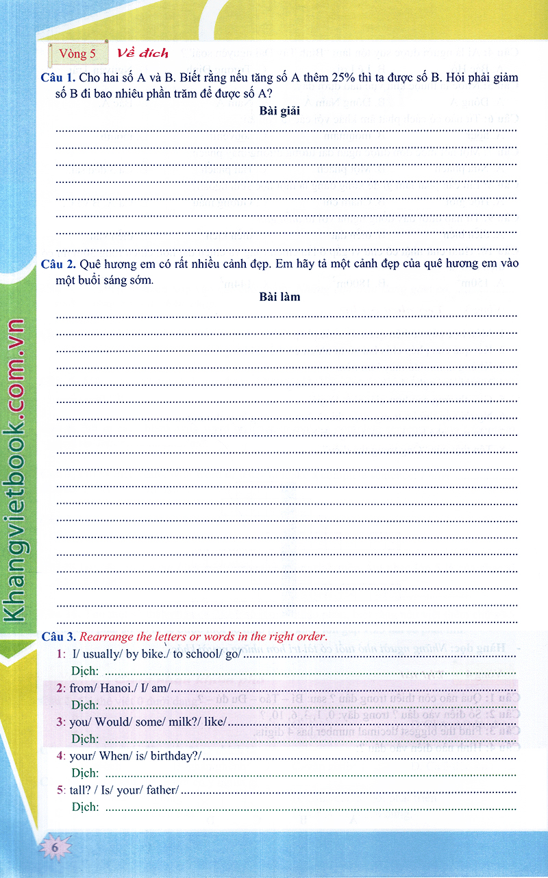 em muốn làm trạng nguyên nhỏ tuổi lớp 5 - Ảnh 6