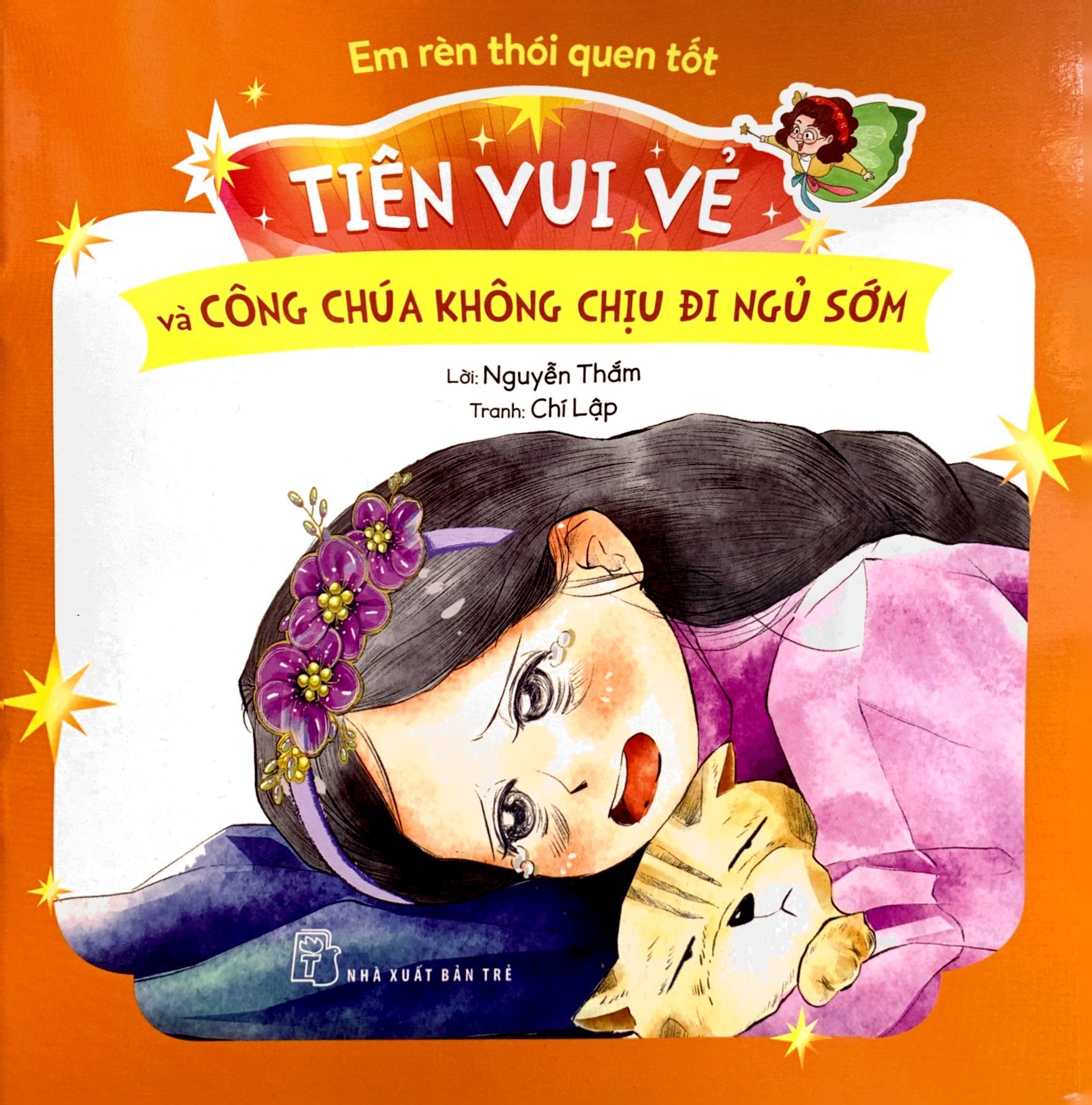 em rèn thói quen tốt - tiên vui vẻ và công chúa không chịu đi ngủ sớm - Ảnh 2