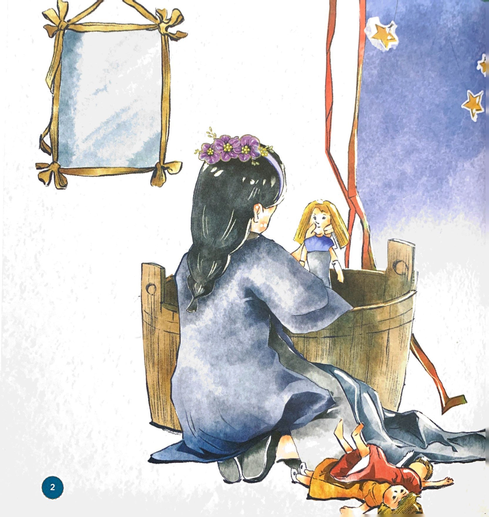 em rèn thói quen tốt - tiên vui vẻ và công chúa không chịu đi ngủ sớm - Ảnh 3