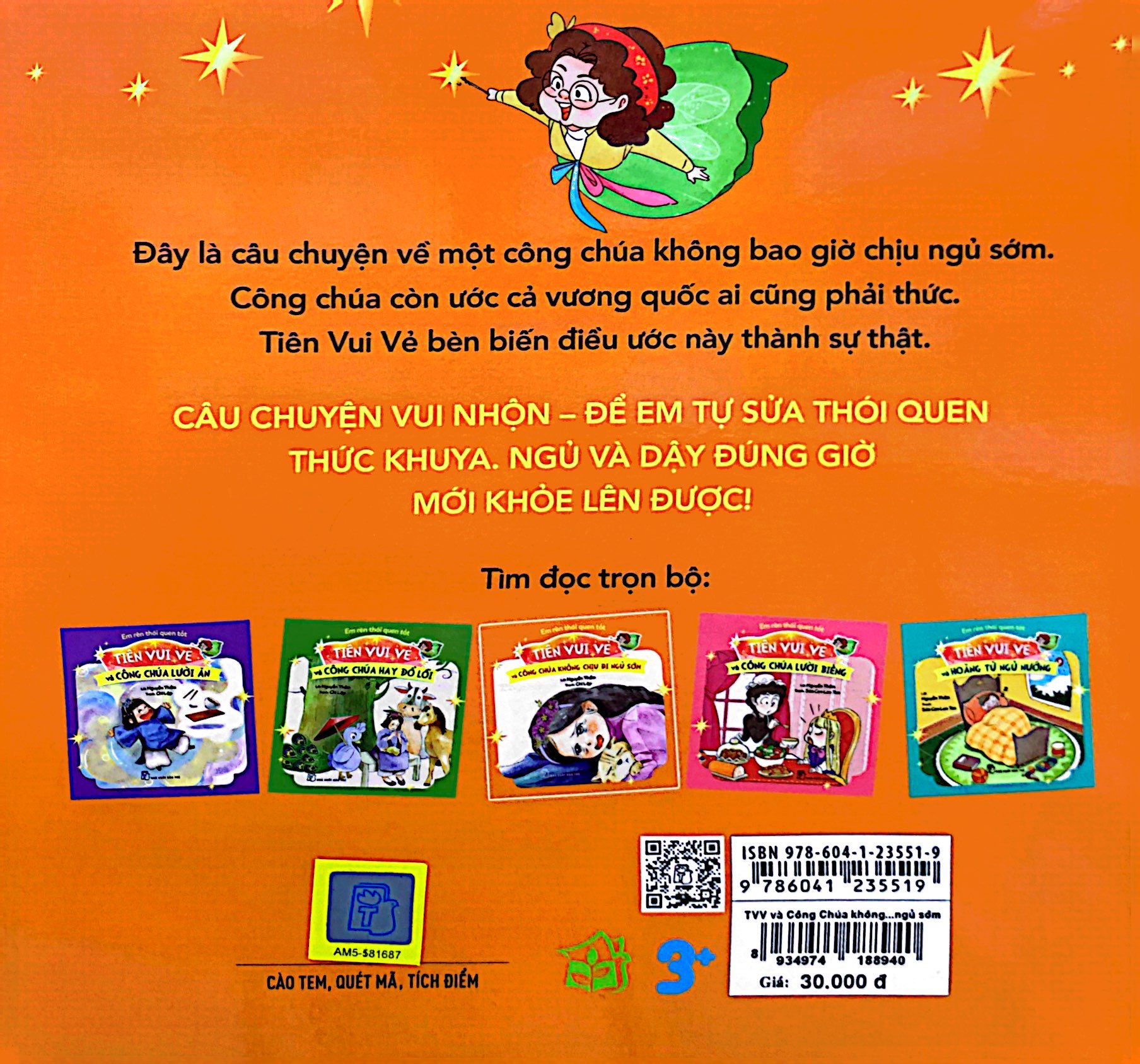 em rèn thói quen tốt - tiên vui vẻ và công chúa không chịu đi ngủ sớm - Ảnh 6