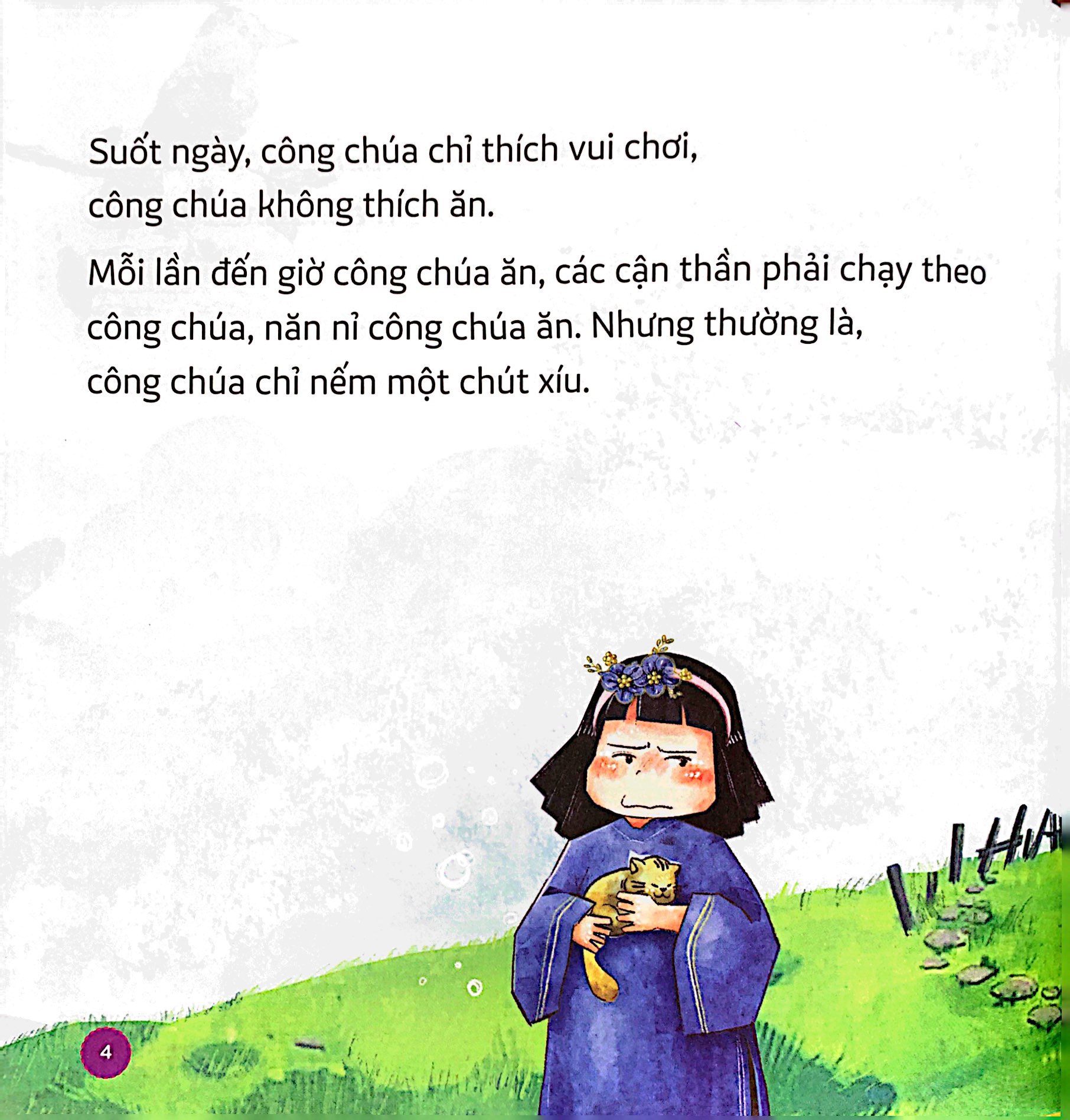 em rèn thói quen tốt - tiên vui vẻ và công chúa lười ăn - Ảnh 5