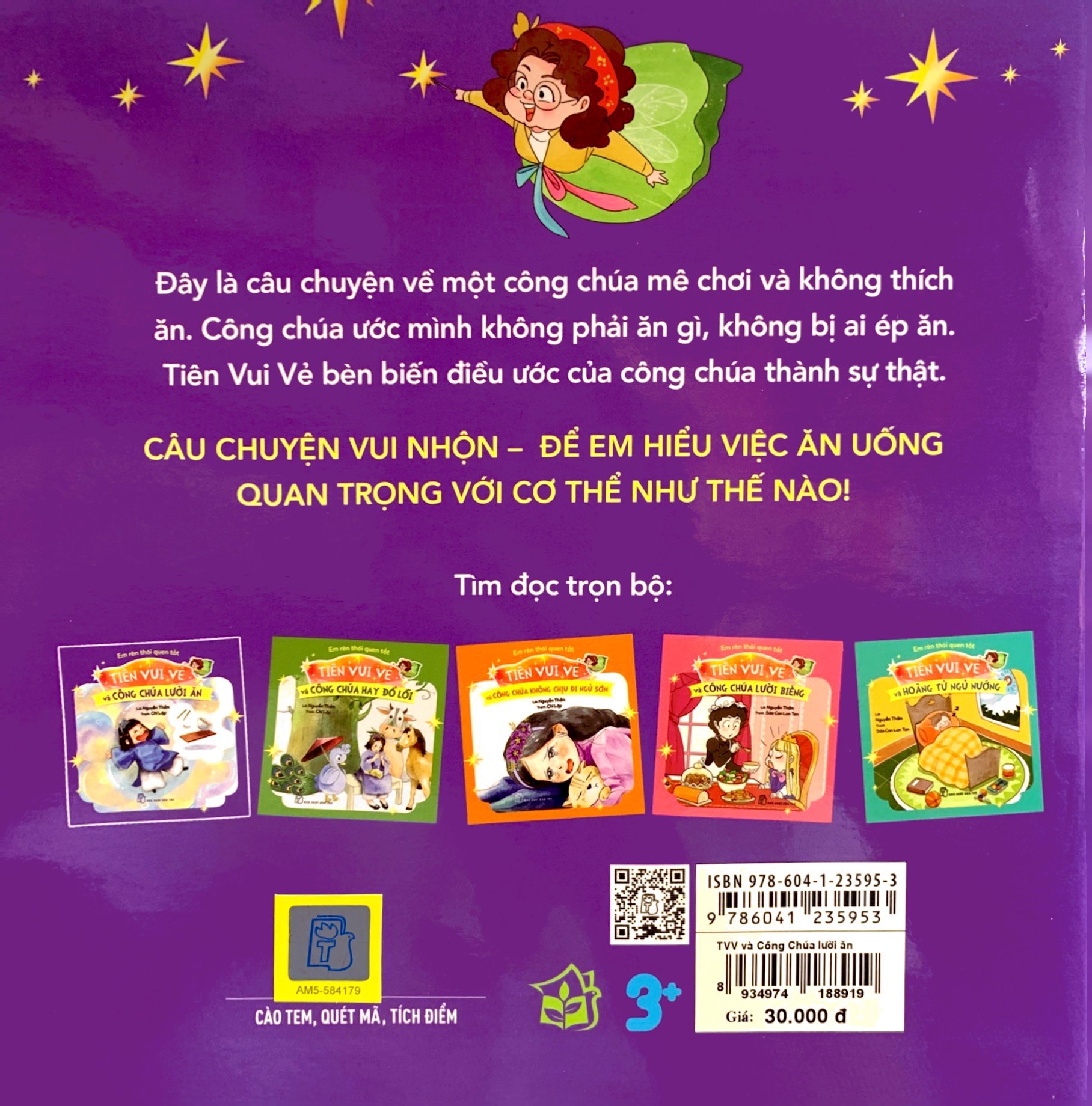 em rèn thói quen tốt - tiên vui vẻ và công chúa lười ăn - Ảnh 7