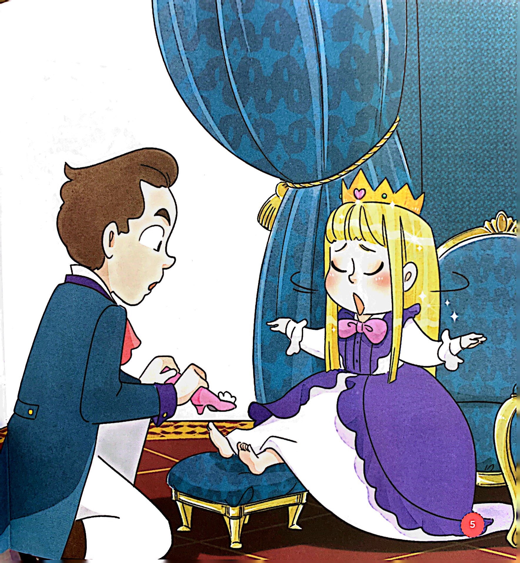 em rèn thói quen tốt - tiên vui vẻ và công chúa lười biếng - Ảnh 6