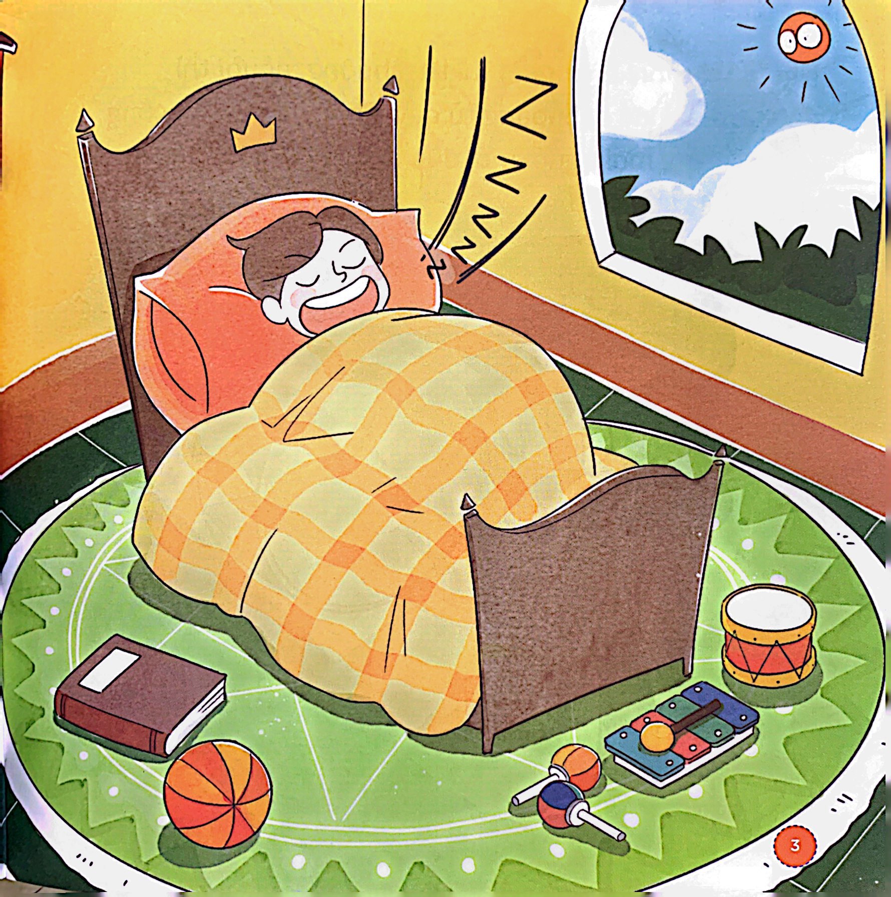 em rèn thói quen tốt - tiên vui vẻ và hoàng tử ngủ nướng - Ảnh 4