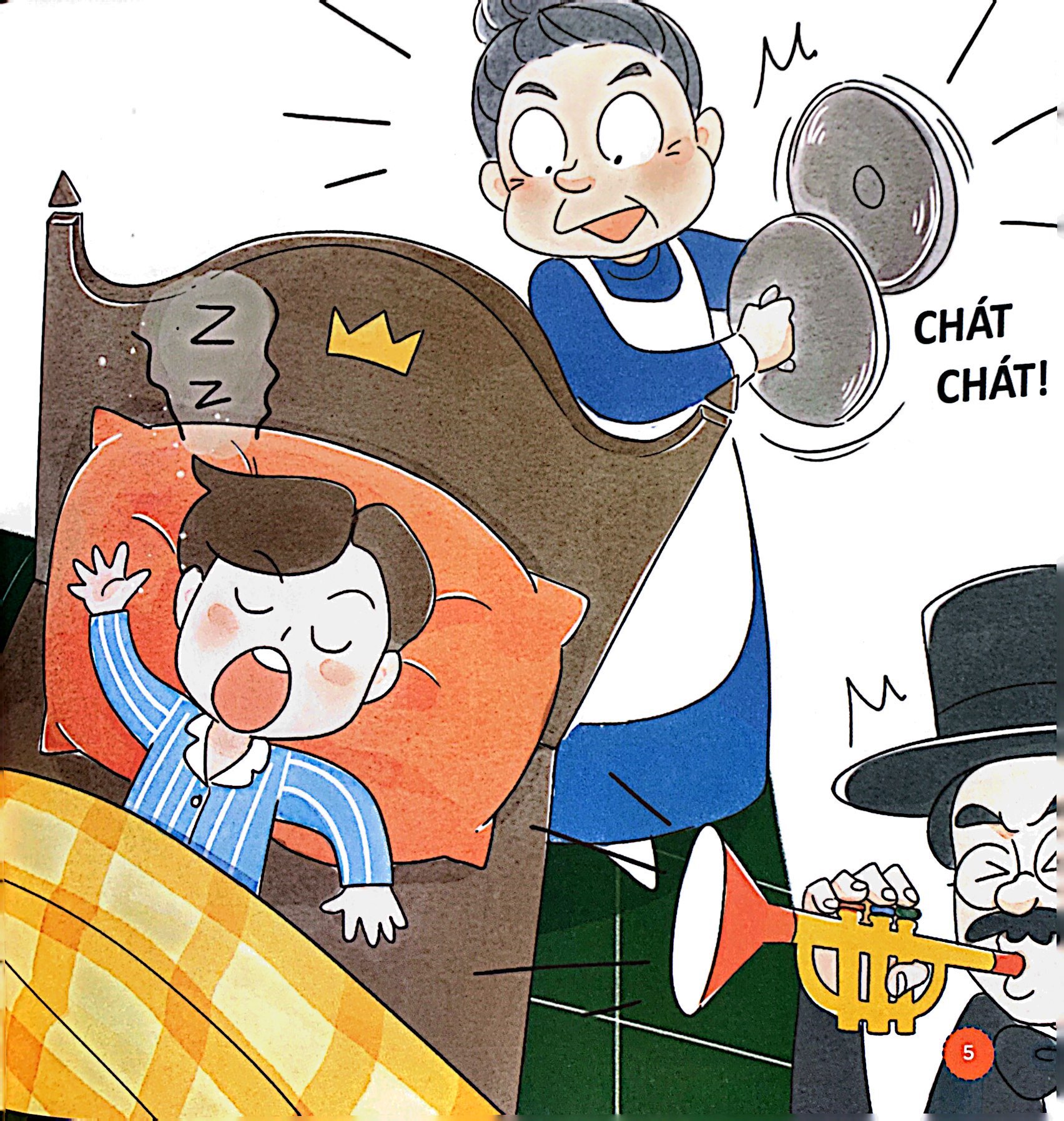 em rèn thói quen tốt - tiên vui vẻ và hoàng tử ngủ nướng - Ảnh 6