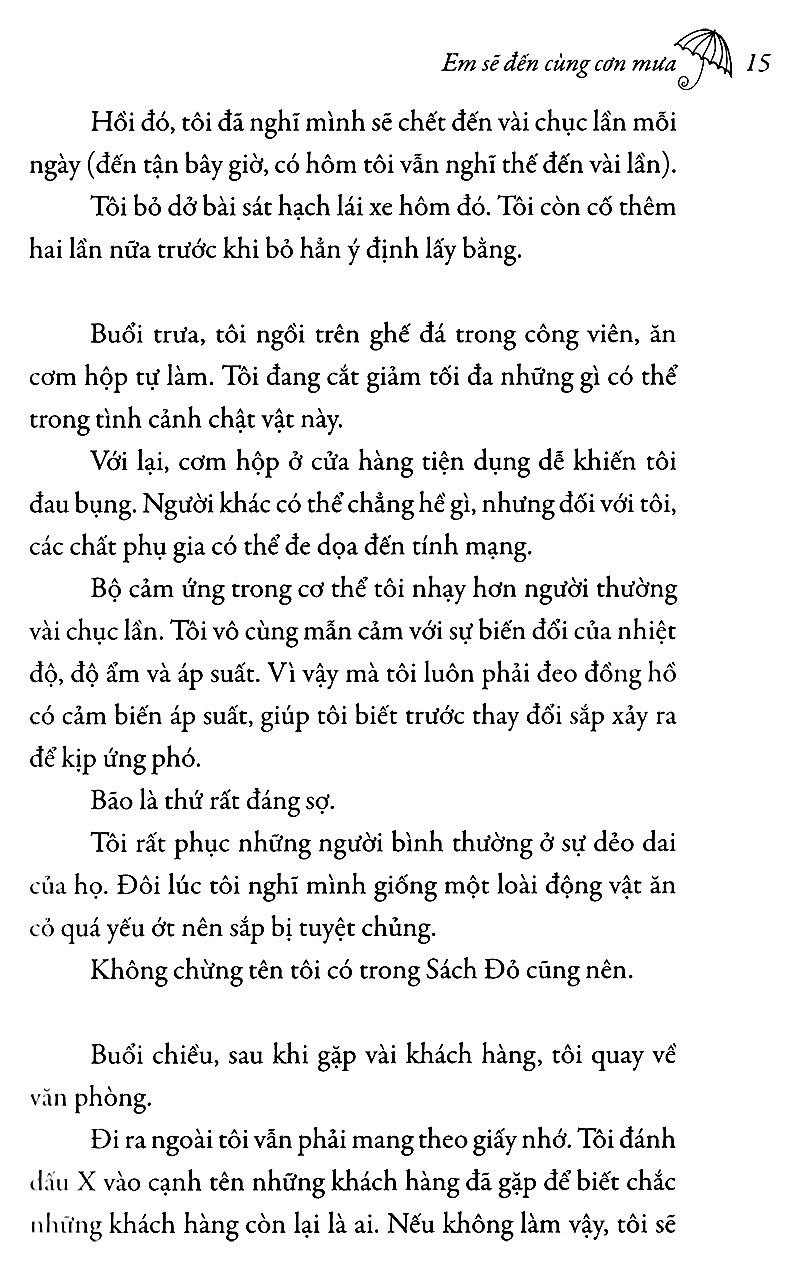 em sẽ đến cùng cơn mưa (tái bản 2023) - Ảnh 12