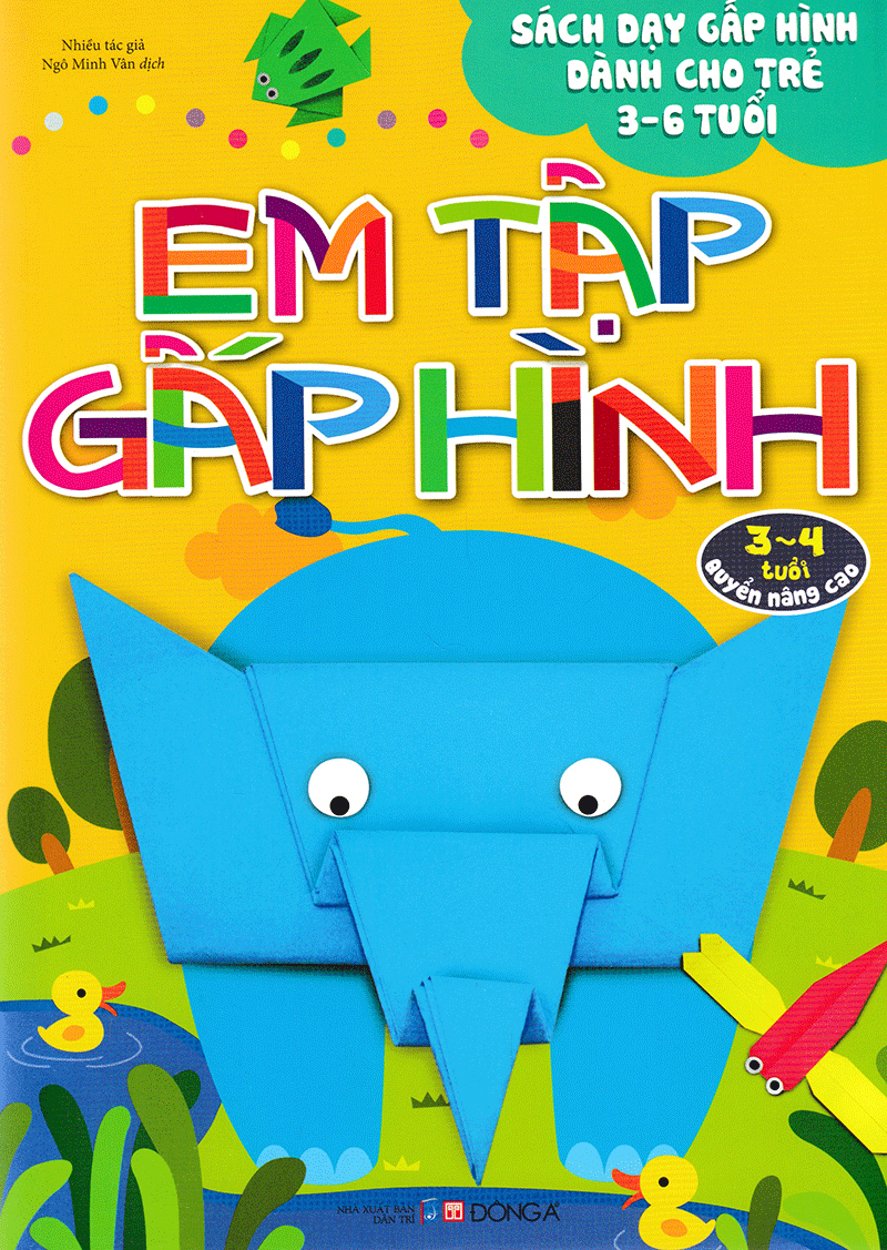 em tập gấp hình 3-4 tuổi - nâng cao (tái bản 2018) - Ảnh 2