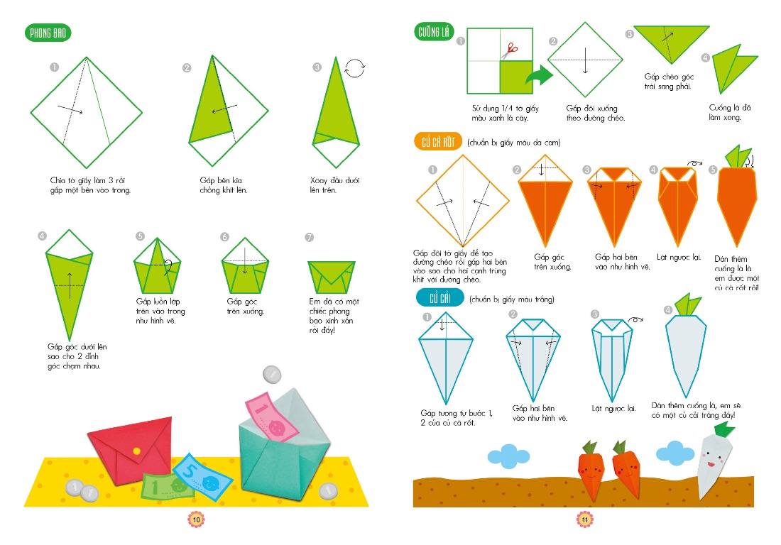 em tập gấp hình cơ bản (3-4 tuổi) (tái bản 2018) - Ảnh 3