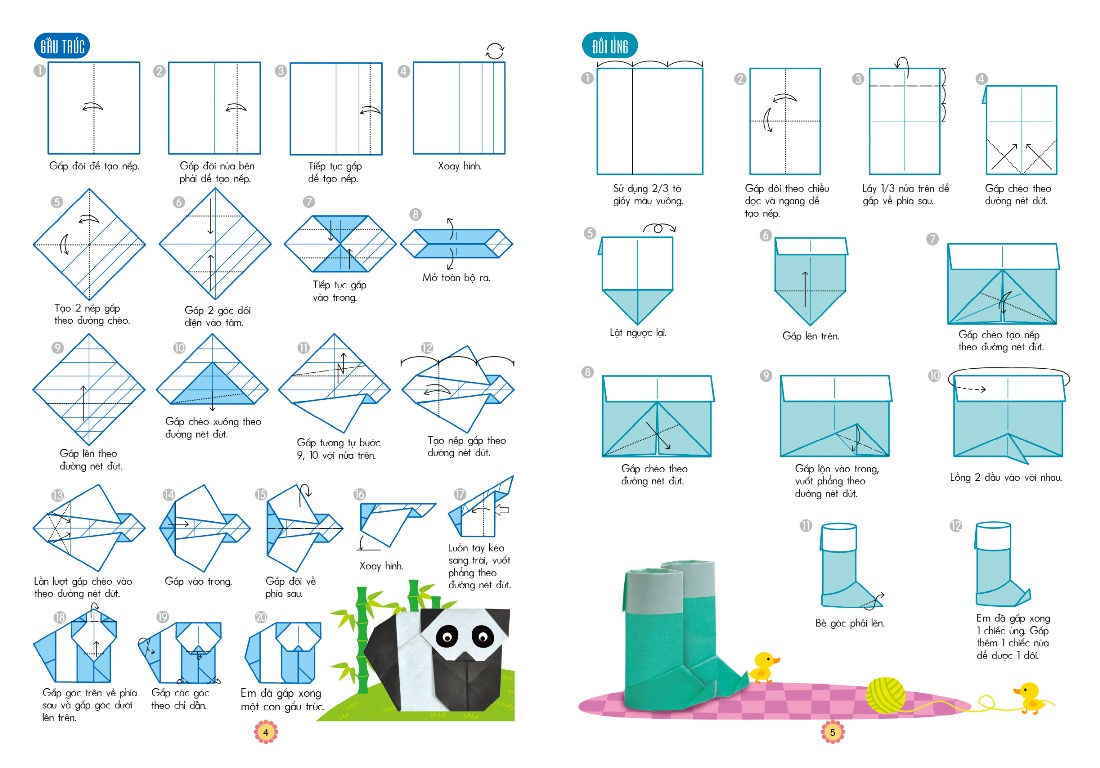 em tập gấp hình nâng cao (tái bản) - Ảnh 4