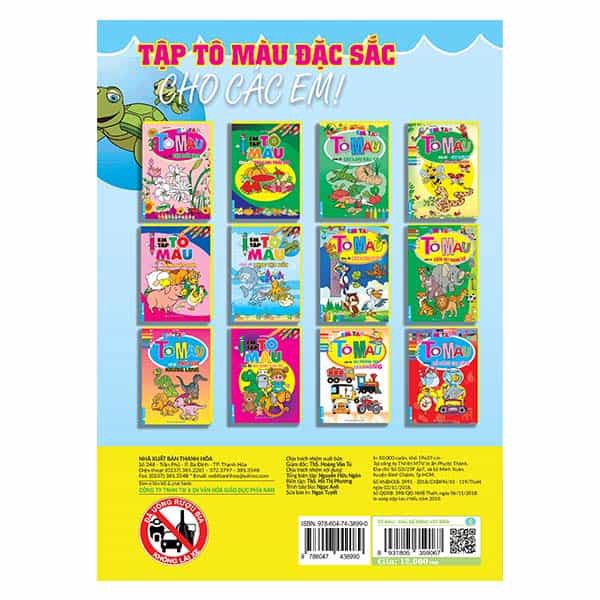 Em Tập Tô Màu - Chủ Đề Động Vật Biển - Ảnh 3