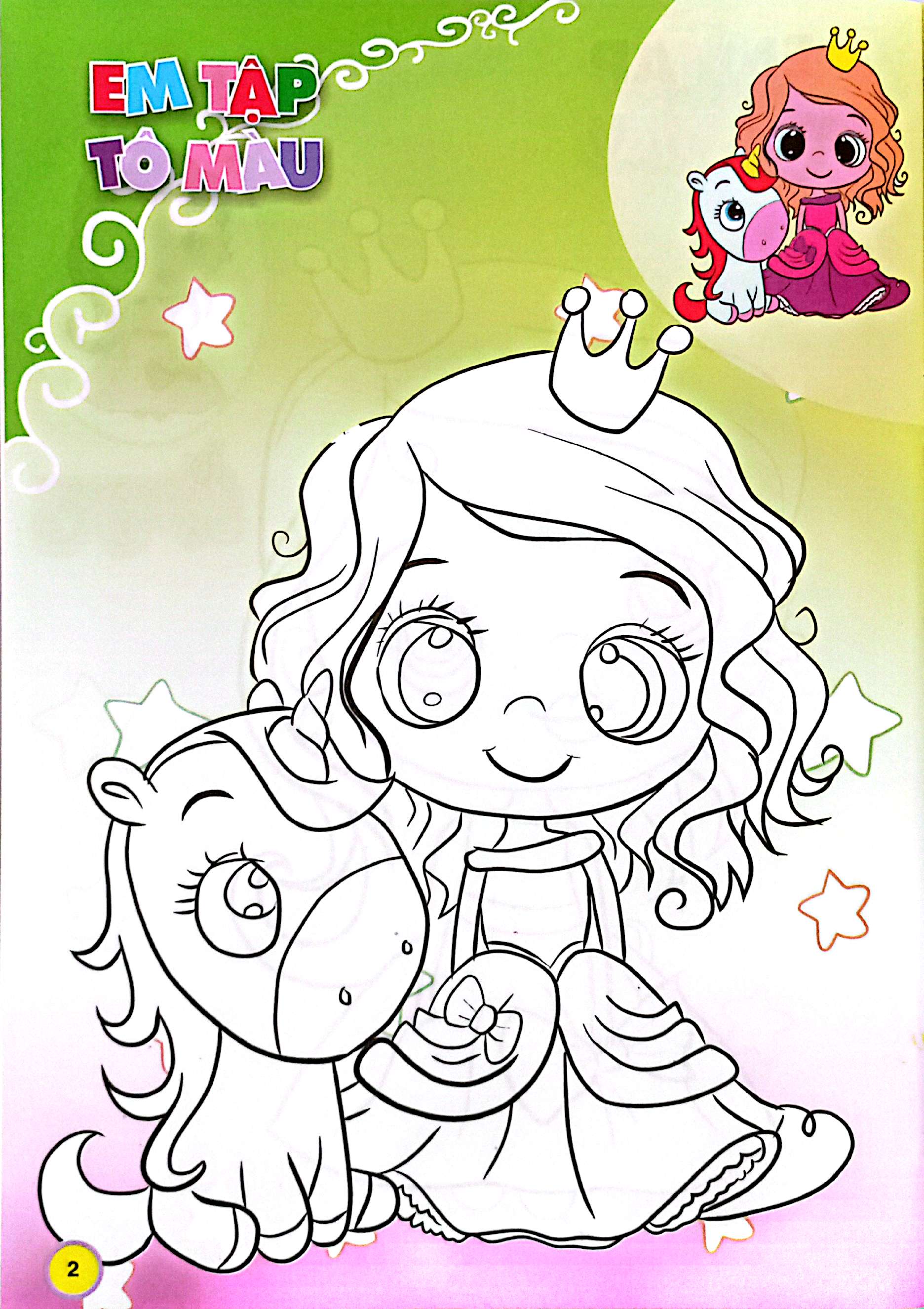 Em Tap To Mau Theo Chu De - Cong Chua Xinh Dep (Tai Ban 2025) - Ảnh 4