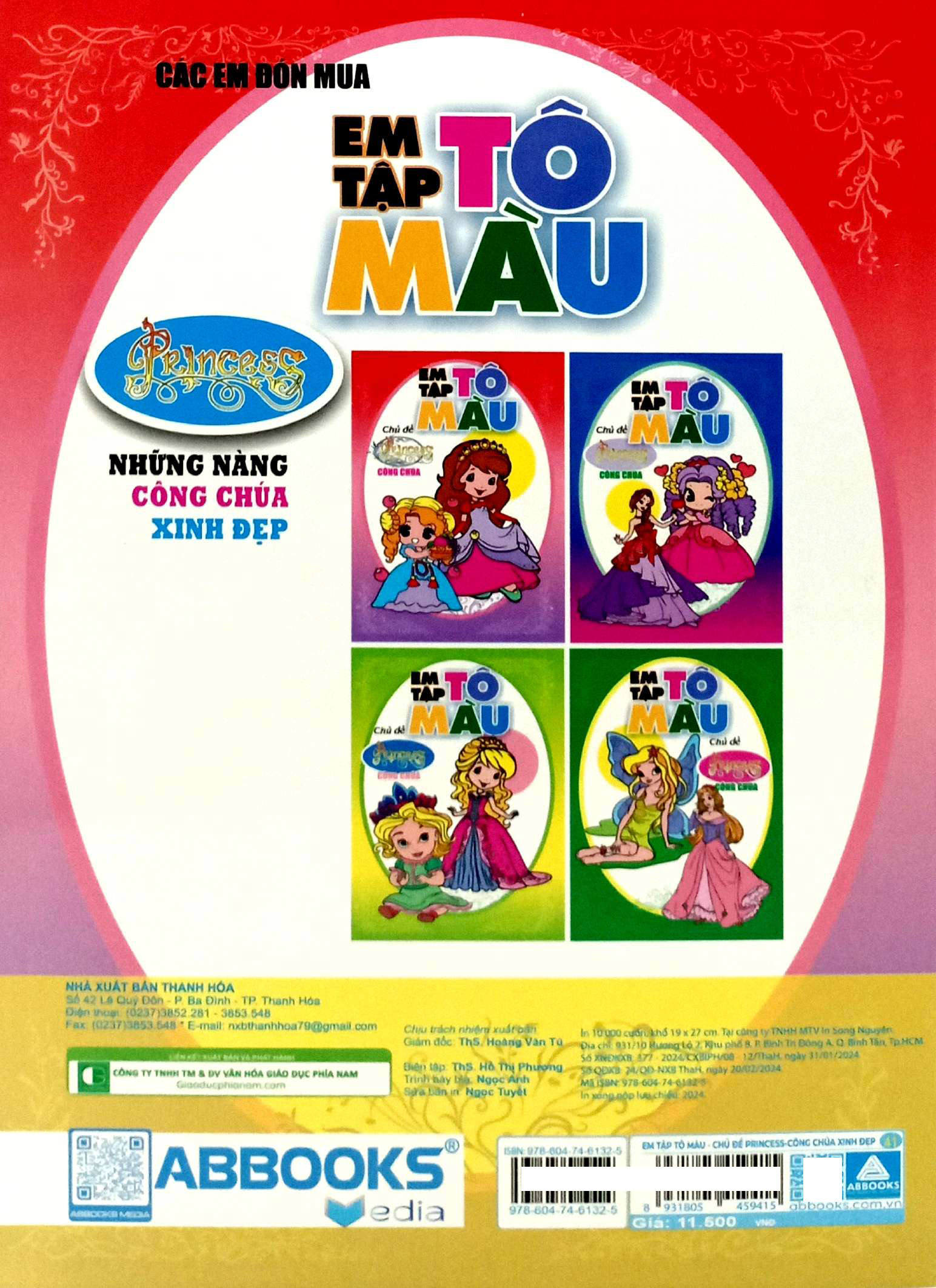 Em Tap To Mau Theo Chu De - Cong Chua Xinh Dep (Tai Ban 2025) - Ảnh 6