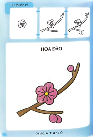 em tập vẽ và tô màu - cây cỏ hoa lá - Ảnh 3