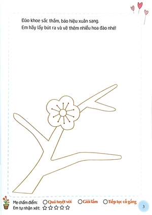 em tập vẽ và tô màu - cây cỏ hoa lá - Ảnh 4