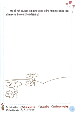 em tập vẽ và tô màu - cây cỏ hoa lá - Ảnh 6