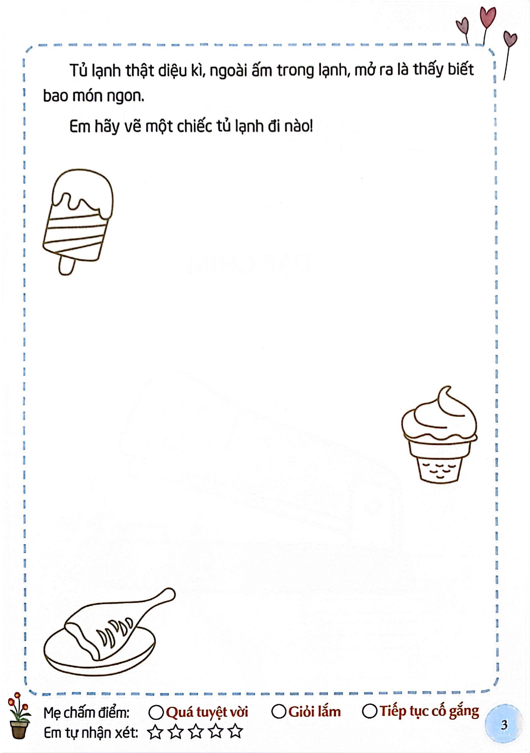 em tập vẽ và tô màu - đồ dùng gia đình - Ảnh 4