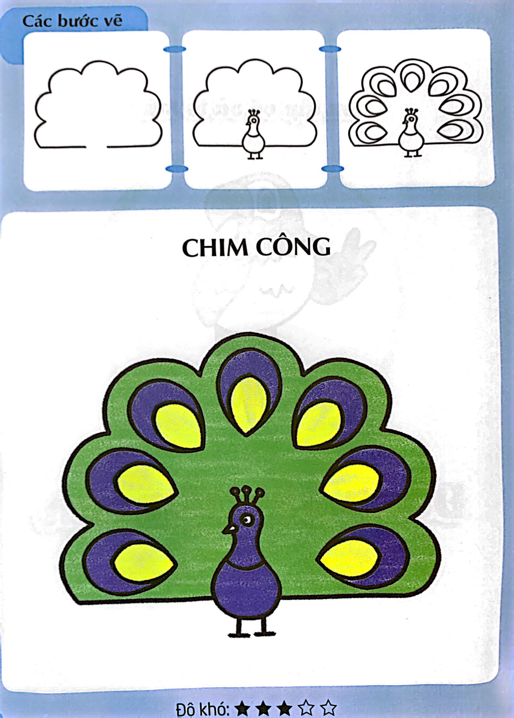 em tập vẽ và tô màu - động vật trên cạn - Ảnh 3