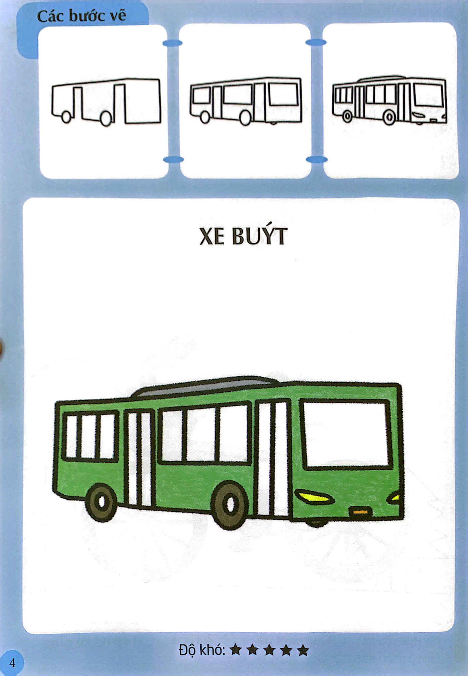 em tập vẽ và tô màu - phương tiện giao thông - Ảnh 5