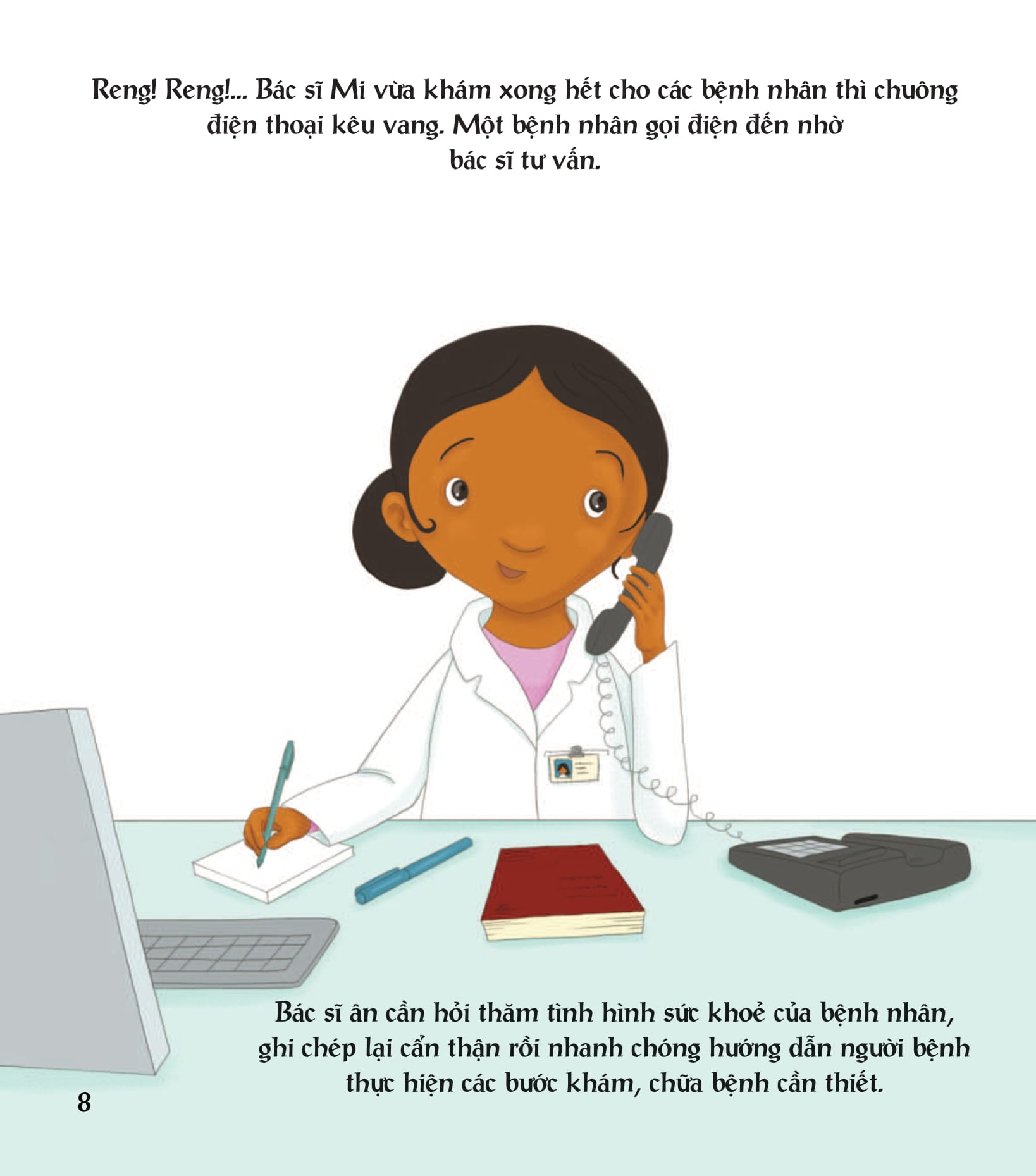 em thích nghề nào? - bác sĩ - Ảnh 9