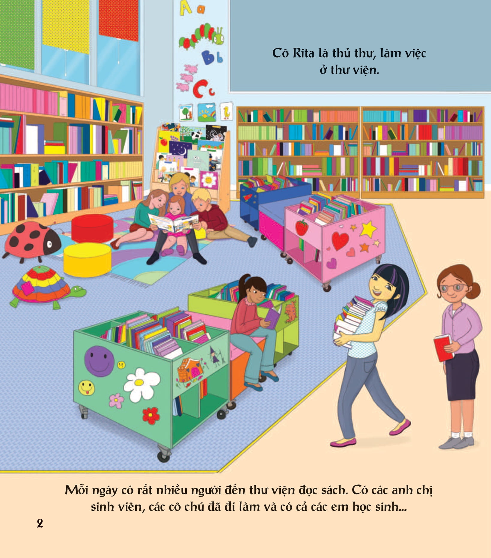 em thích nghề nào? - thủ thư - Ảnh 3