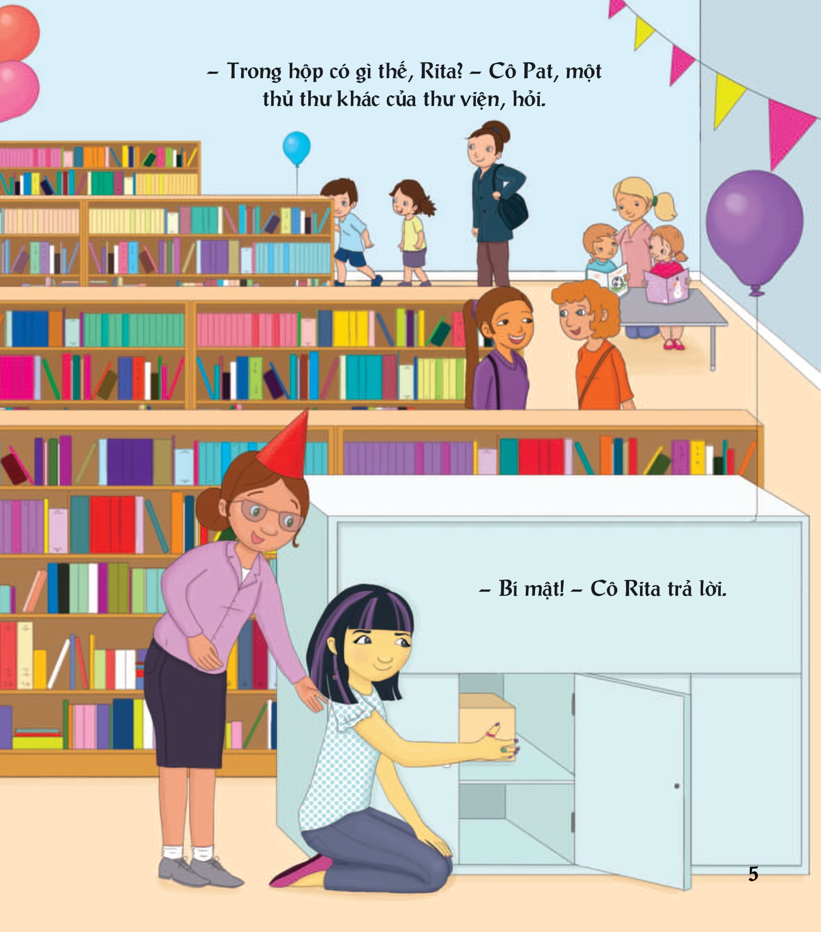 em thích nghề nào? - thủ thư - Ảnh 6