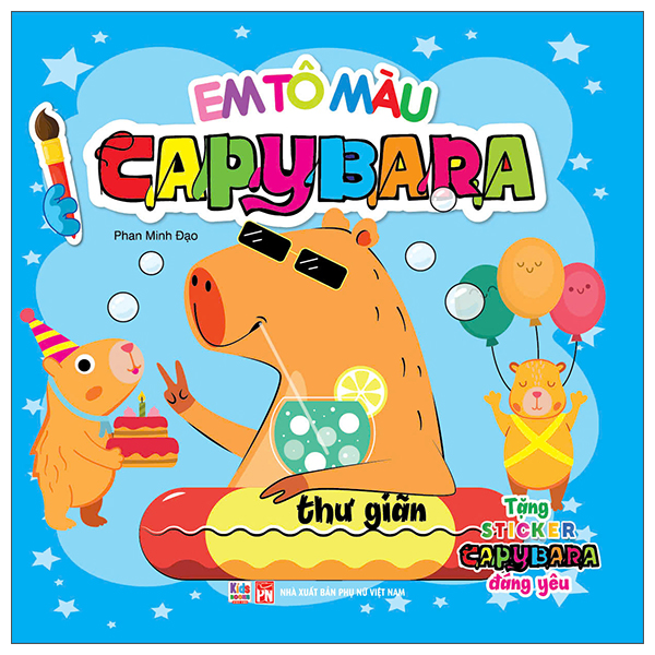 Em Tô Màu Capybara - Thư Giãn