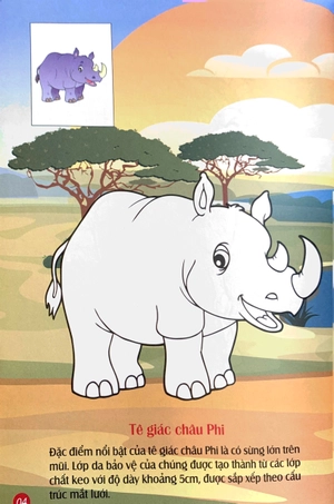 em tô màu - châu phi hoang dã - Ảnh 5