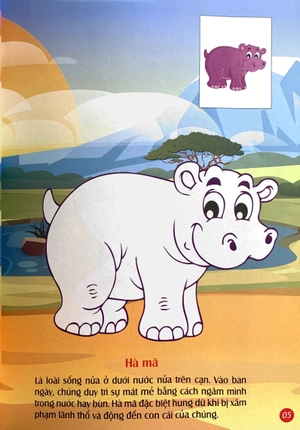 em tô màu - châu phi hoang dã - Ảnh 6