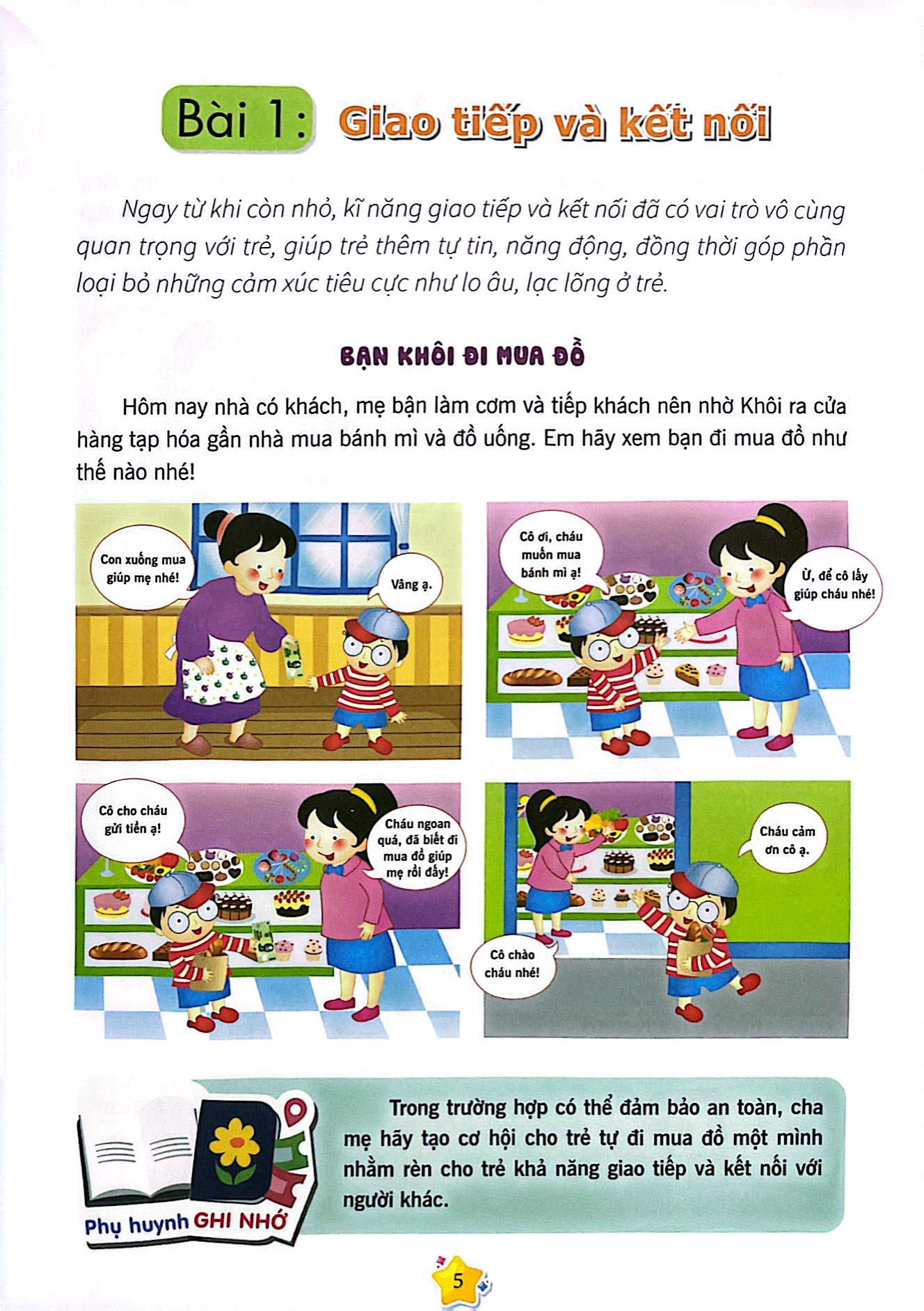 em tự tin vào lớp một - kết nối và chia sẻ - Ảnh 6