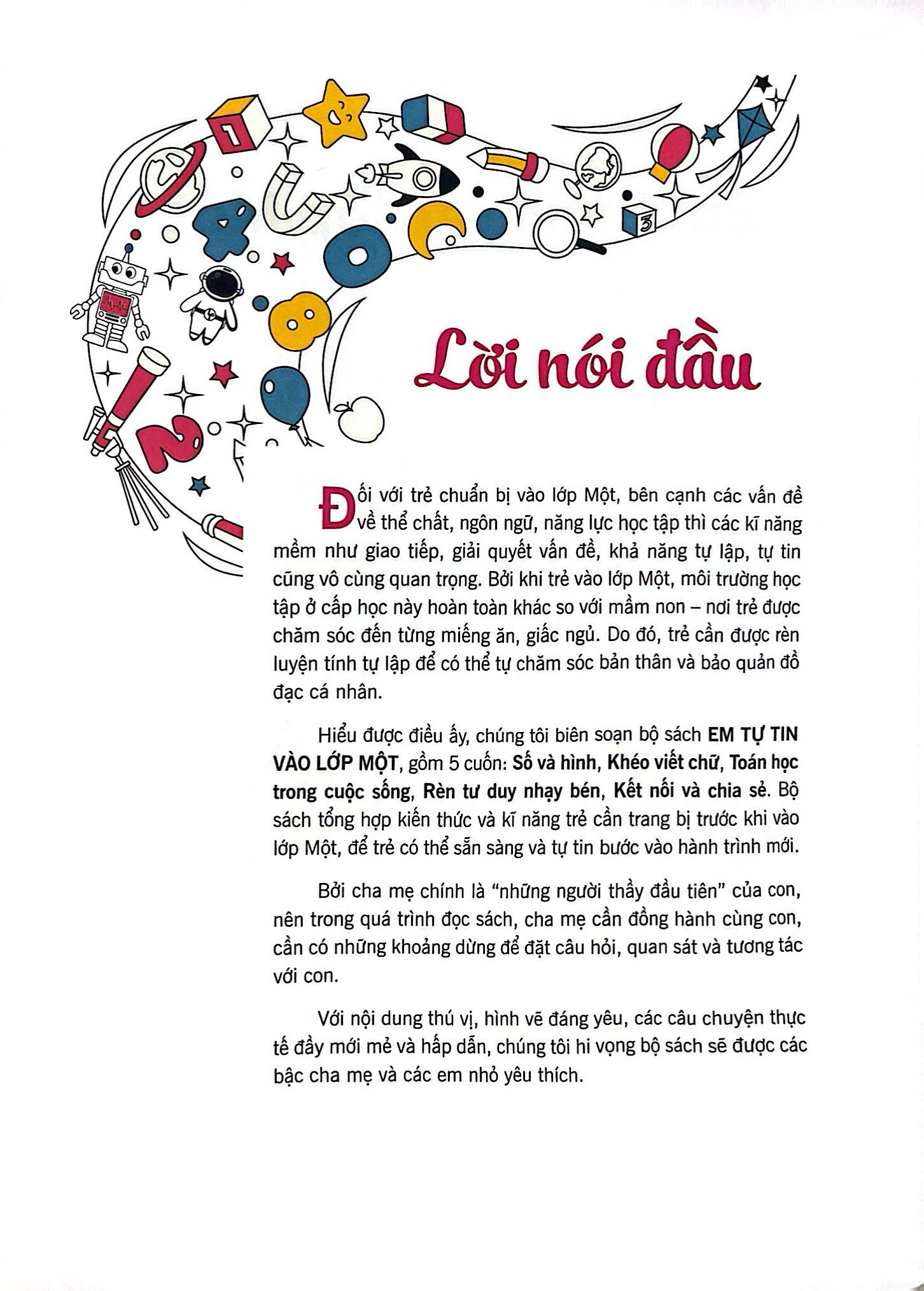 em tự tin vào lớp một - rèn tư duy nhạy bén - Ảnh 3