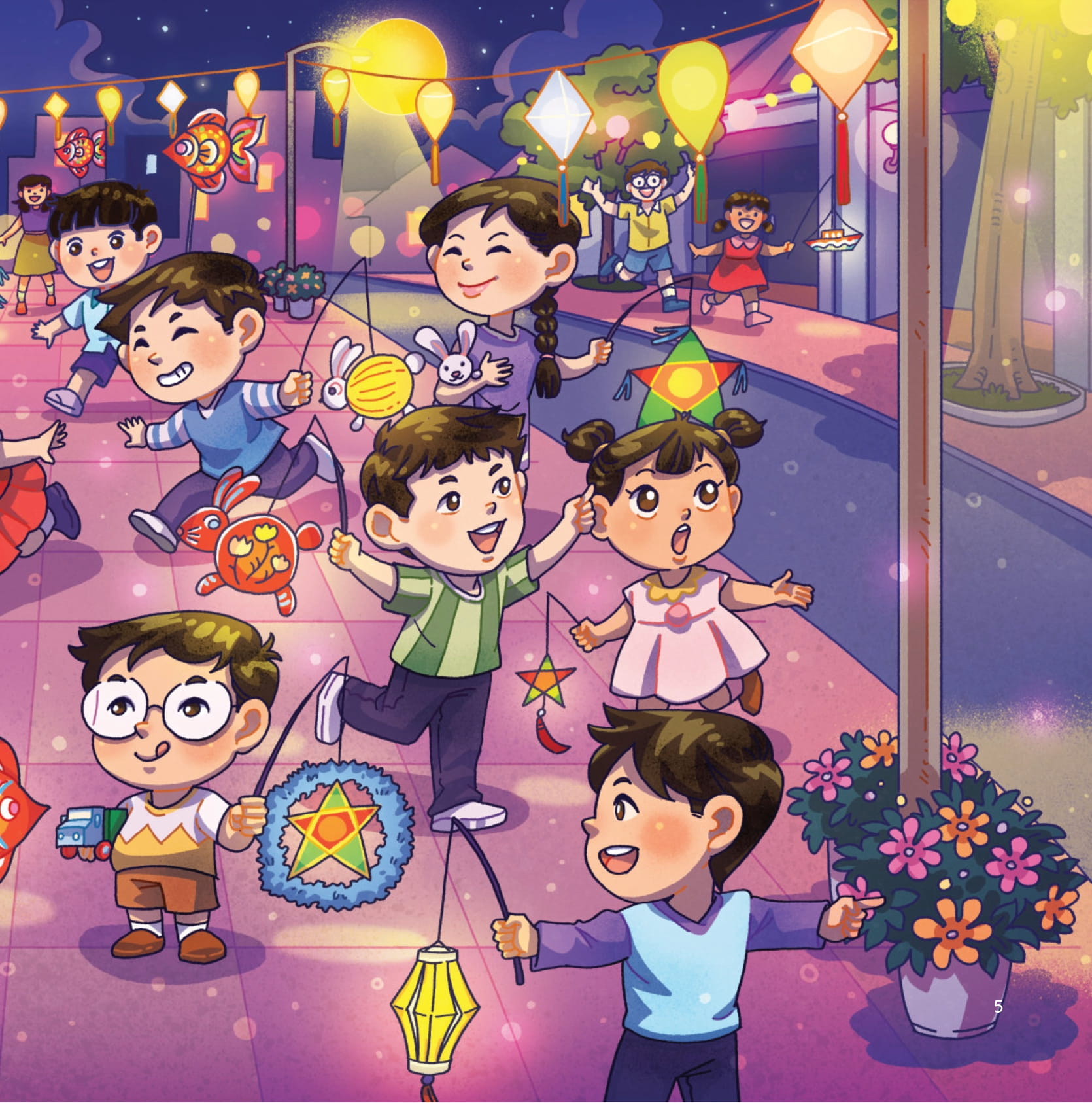 em vui tết trung thu - Ảnh 6