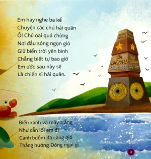 em yêu biển đảo-biên cương - em là hải quân nhí - Ảnh 5