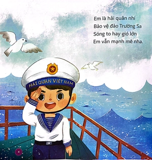em yêu biển đảo-biên cương - em là hải quân nhí - Ảnh 6