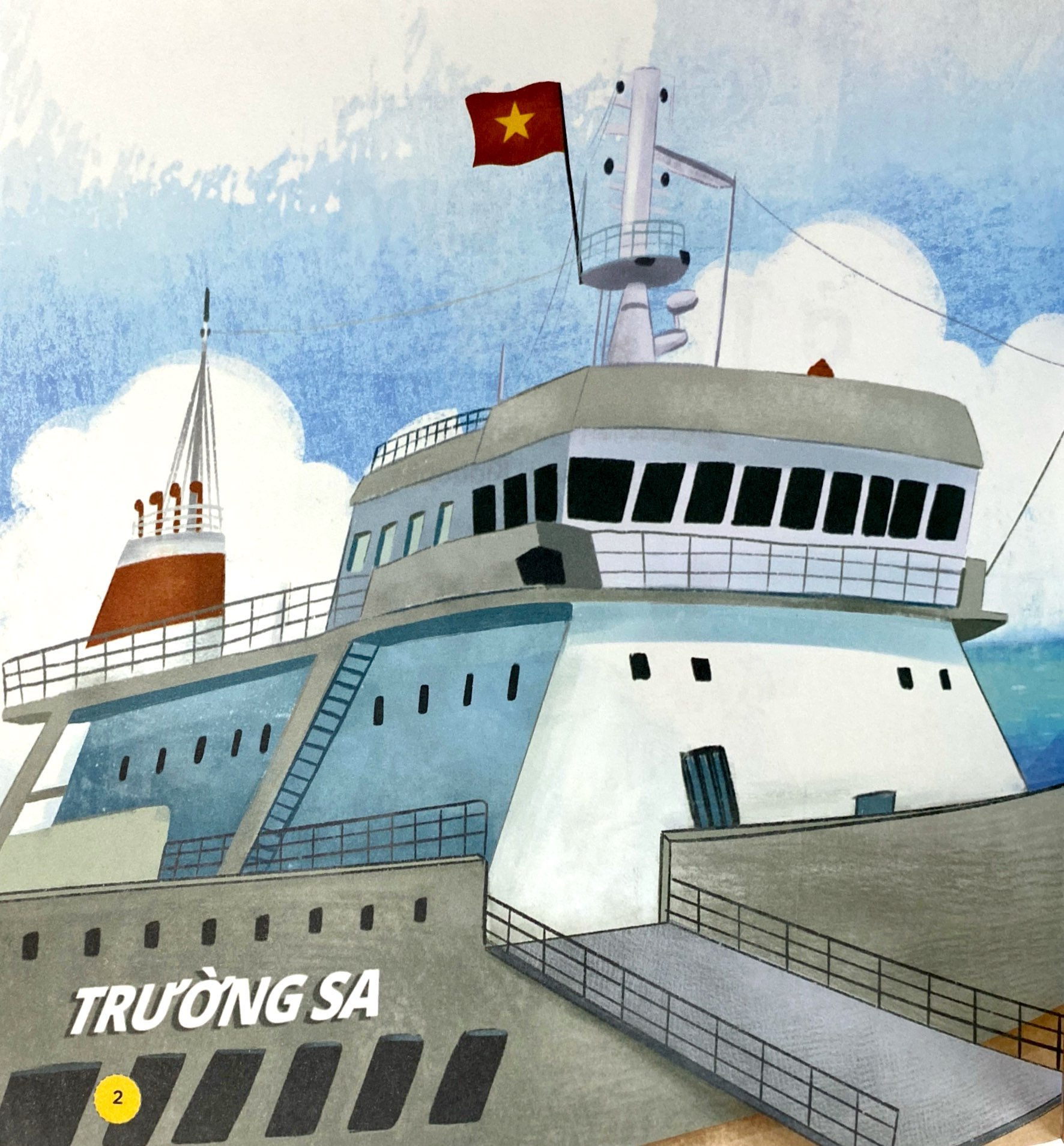 em yêu biển đảo-biên cương - quê em ở trường sa - Ảnh 4