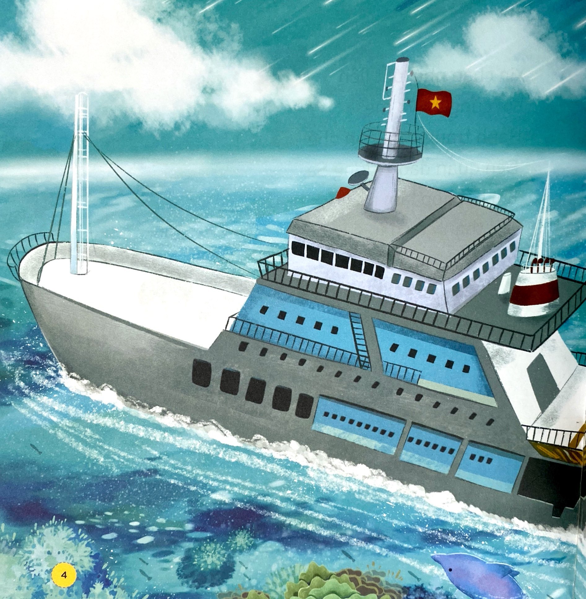 em yêu biển đảo-biên cương - quê em ở trường sa - Ảnh 6