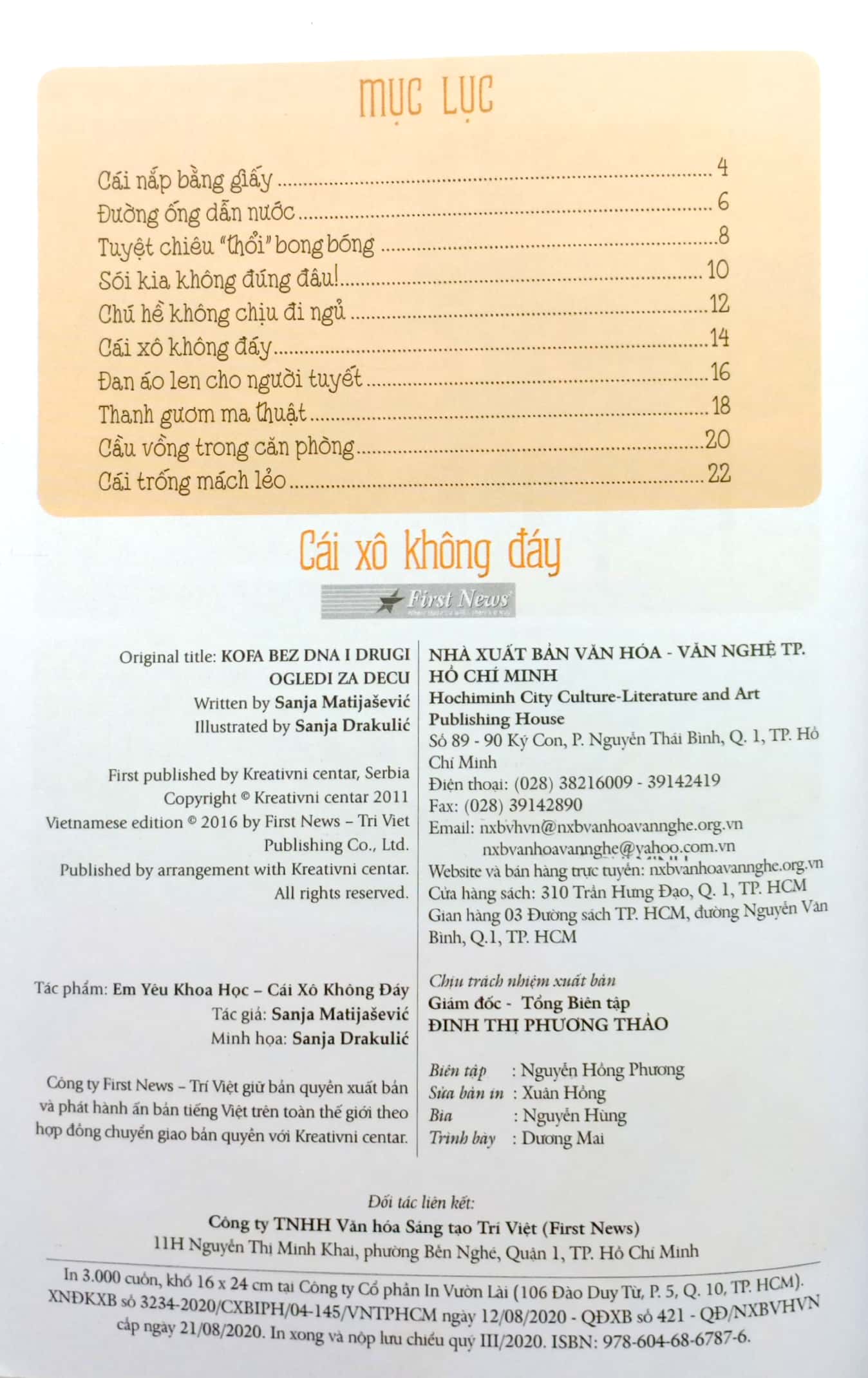 em yêu khoa học - cái xô không đáy (tái bản 2020) - Ảnh 4