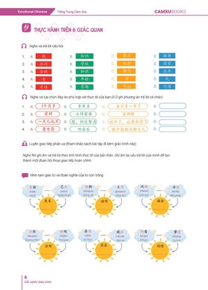 emotional chinese - học tiếng trung dễ như ăn kẹo - tập 3 - cất cánh - sách bài tập - Ảnh 5