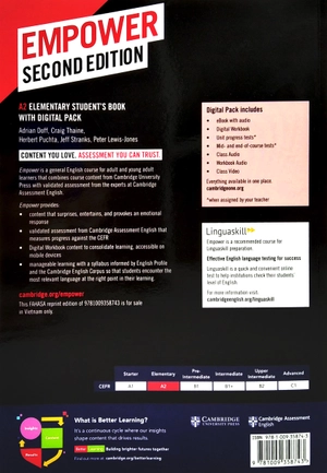 empower elementary a2 student's book with digital pack - 2nd edition - Ảnh 3