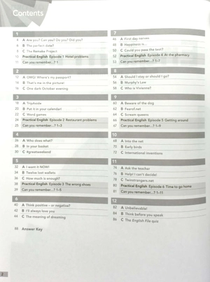 english file 4th edition: pre-intermediate: workbook with key - Ảnh 3