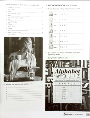 english file 4th edition: pre-intermediate: workbook with key - Ảnh 6