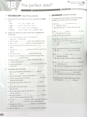 english file 4th edition: pre-intermediate: workbook with key - Ảnh 7