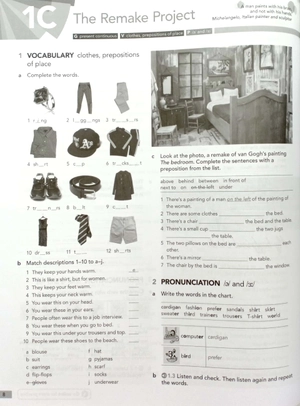 english file 4th edition: pre-intermediate: workbook with key - Ảnh 9