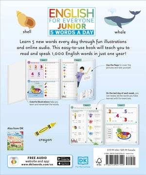 english for everyone junior: 5 words a day: learn and practice 1,000 english words - Ảnh 7