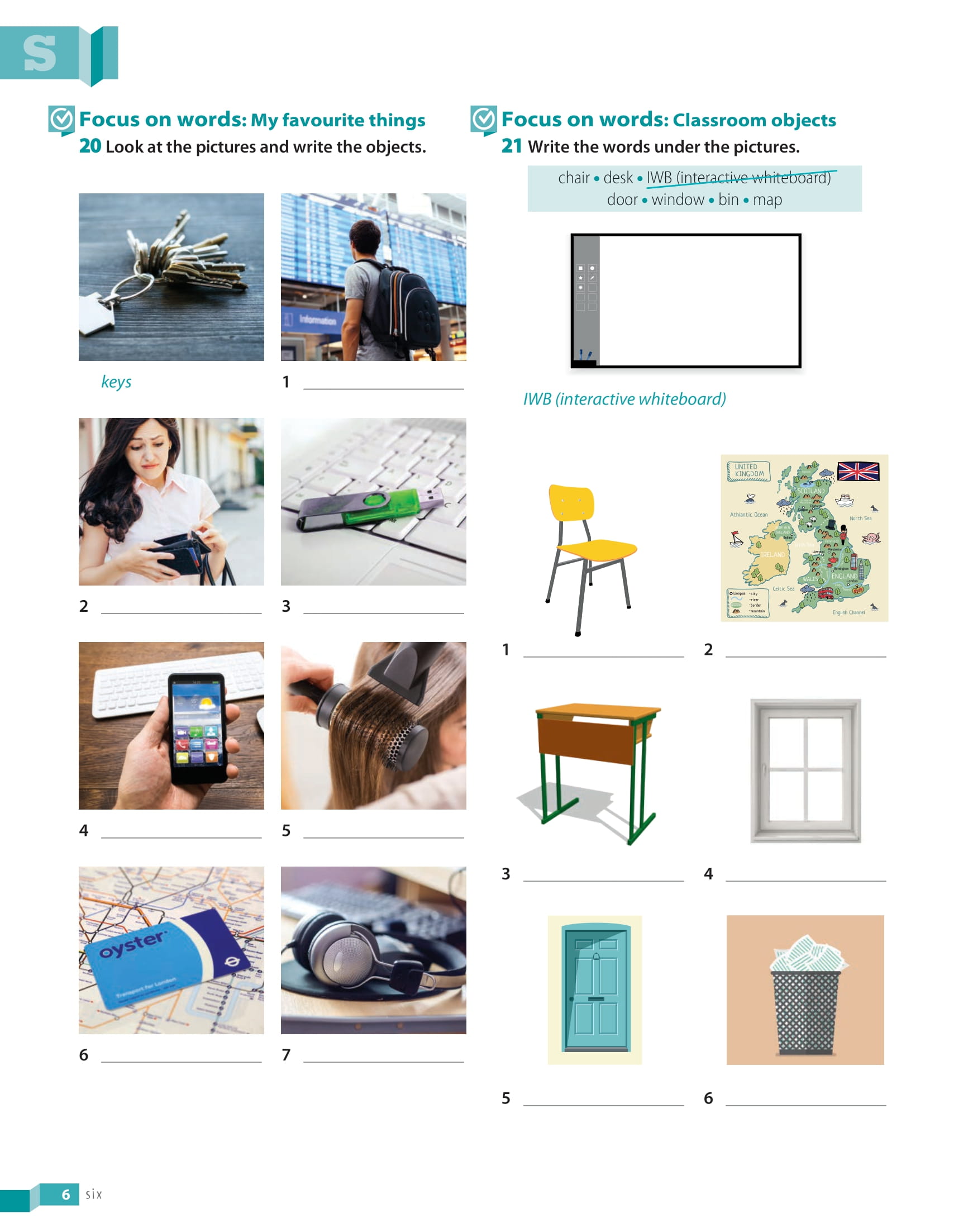 English Goals 1 - Level Pre-A1 - Workbook - Ảnh 8