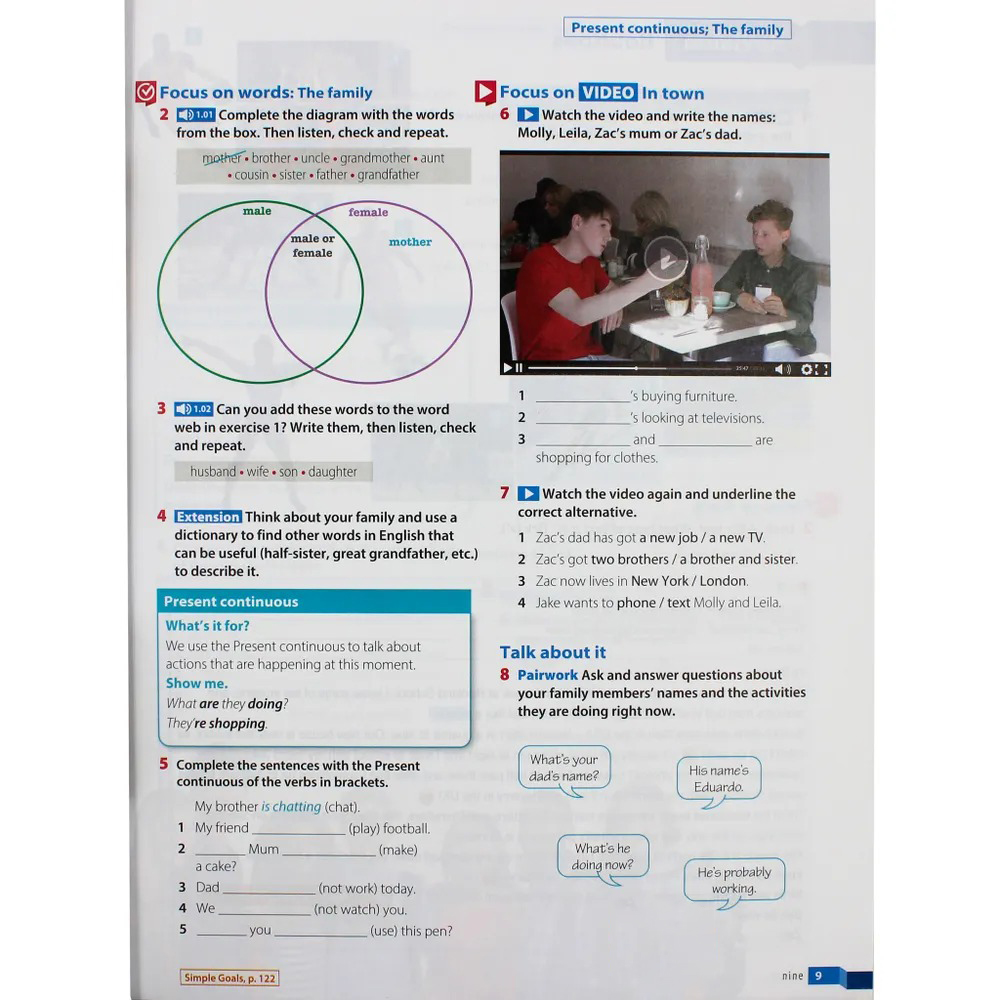 English Goals 2 - Level A1 - Student’s Book - Ảnh 3
