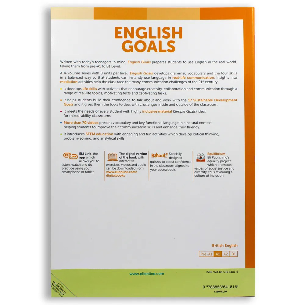 English Goals 2 - Level A1 - Teacher's Book - Ảnh 8