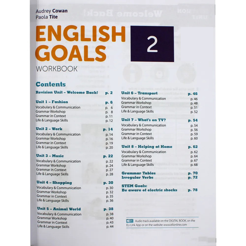English Goals 2 - Level A1 - Workbook - Ảnh 3
