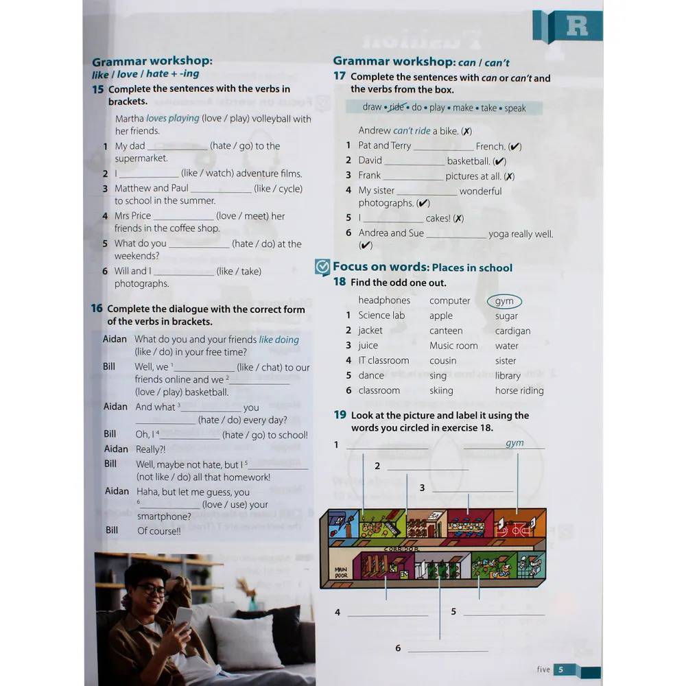 English Goals 2 - Level A1 - Workbook - Ảnh 5