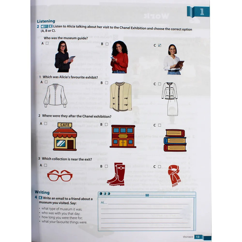 English Goals 2 - Level A1 - Workbook - Ảnh 6